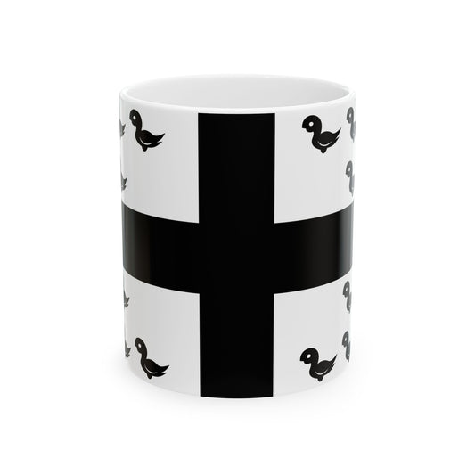 Izegem vlag (Belgium) White Coffee Mug-11oz-Go Mug Yourself