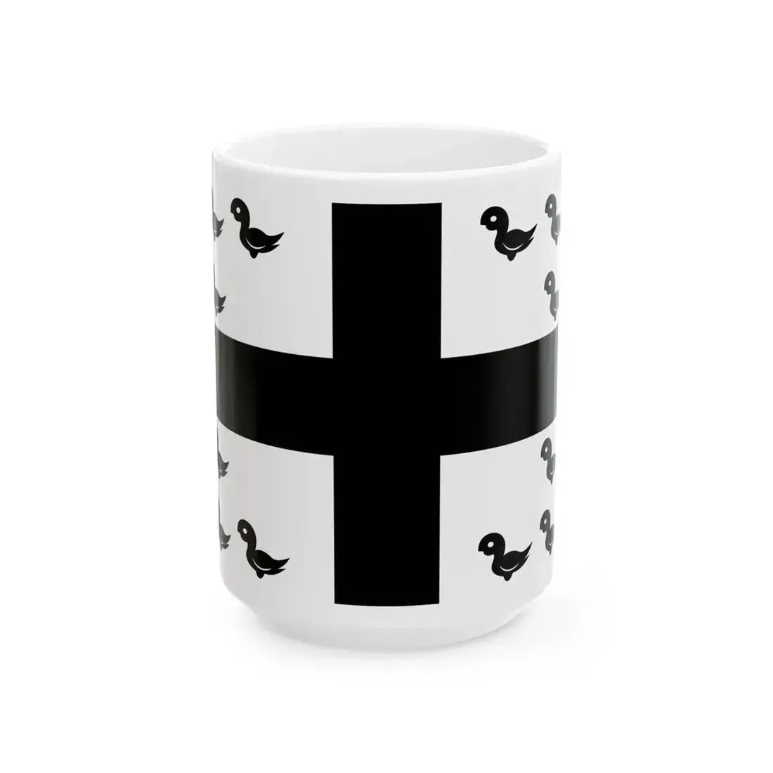 Izegem vlag (Belgium) White Coffee Mug 15oz - Go Mug Yourself