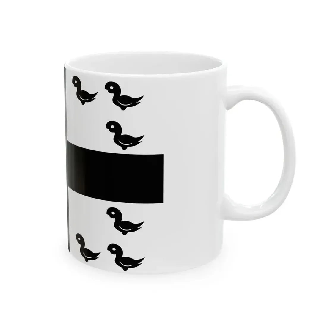 Izegem vlag (Belgium) White Coffee Mug - Go Mug Yourself