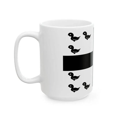 Izegem vlag (Belgium) White Coffee Mug - Go Mug Yourself