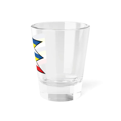 Izipovce Liptovsky Mikulas Flag (Slovakia) Shot Glass 1.5oz - Go Mug Yourself
