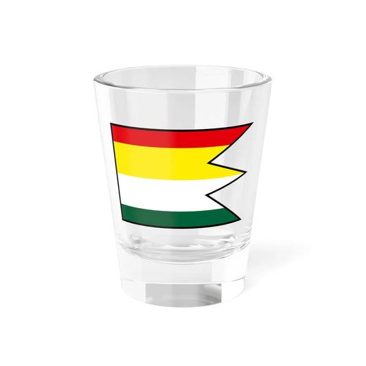 Izkovce Michalovce Flag (Slovakia) Shot Glass 1.5oz 1.5oz - Go Mug Yourself