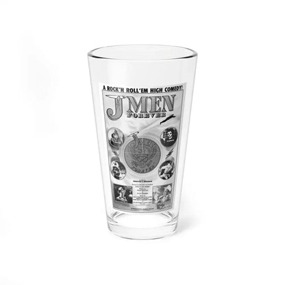 J MEN FOREVER 1979 Movie Poster - Pint Glass 16oz 16oz - Go Mug Yourself