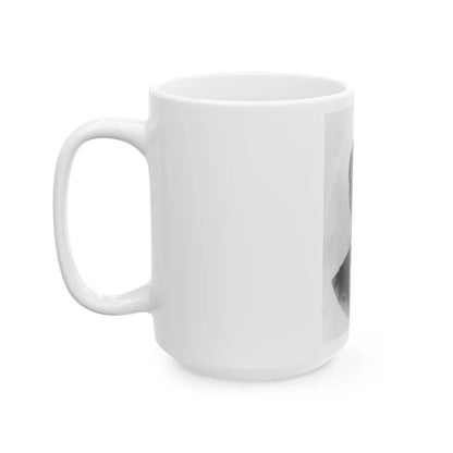 J.C. Pemberton, Head-And-Shoulders Portrait, Facing Right (U.S. Civil War) White Coffee Mug-Go Mug Yourself