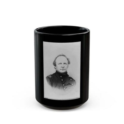 J.R. Slack, Head-And-Shoulders Portrait, Facing Right (U.S. Civil War) Black Coffee Mug-15oz-Go Mug Yourself