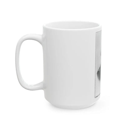 J.R. Slack, Head-And-Shoulders Portrait, Facing Right (U.S. Civil War) White Coffee Mug-Go Mug Yourself