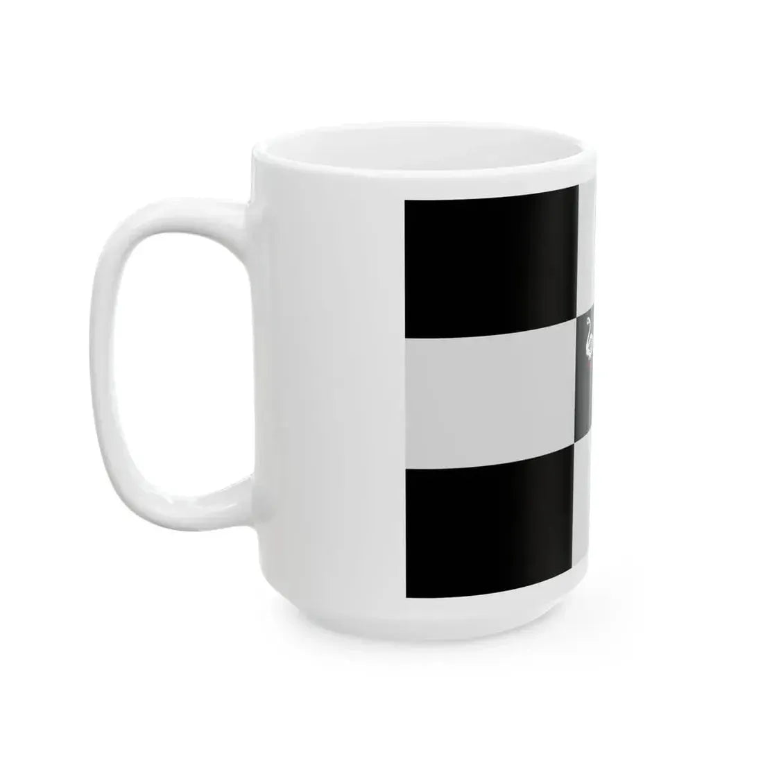 Jabbeke vlag (Belgium) White Coffee Mug - Go Mug Yourself