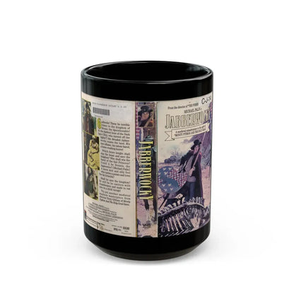 JABBERWOCKY (VHS COVER) - Black Coffee Mug 15oz - Go Mug Yourself