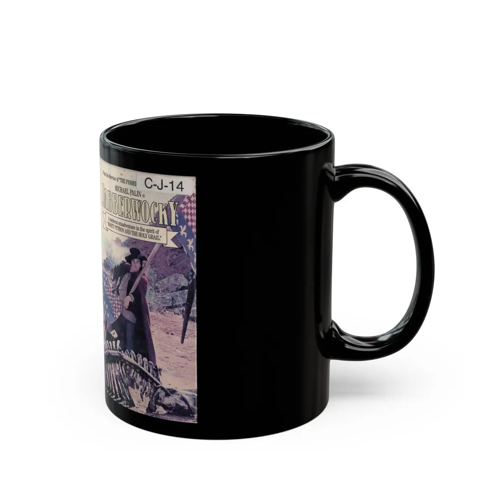 JABBERWOCKY (VHS COVER) - Black Coffee Mug-Go Mug Yourself