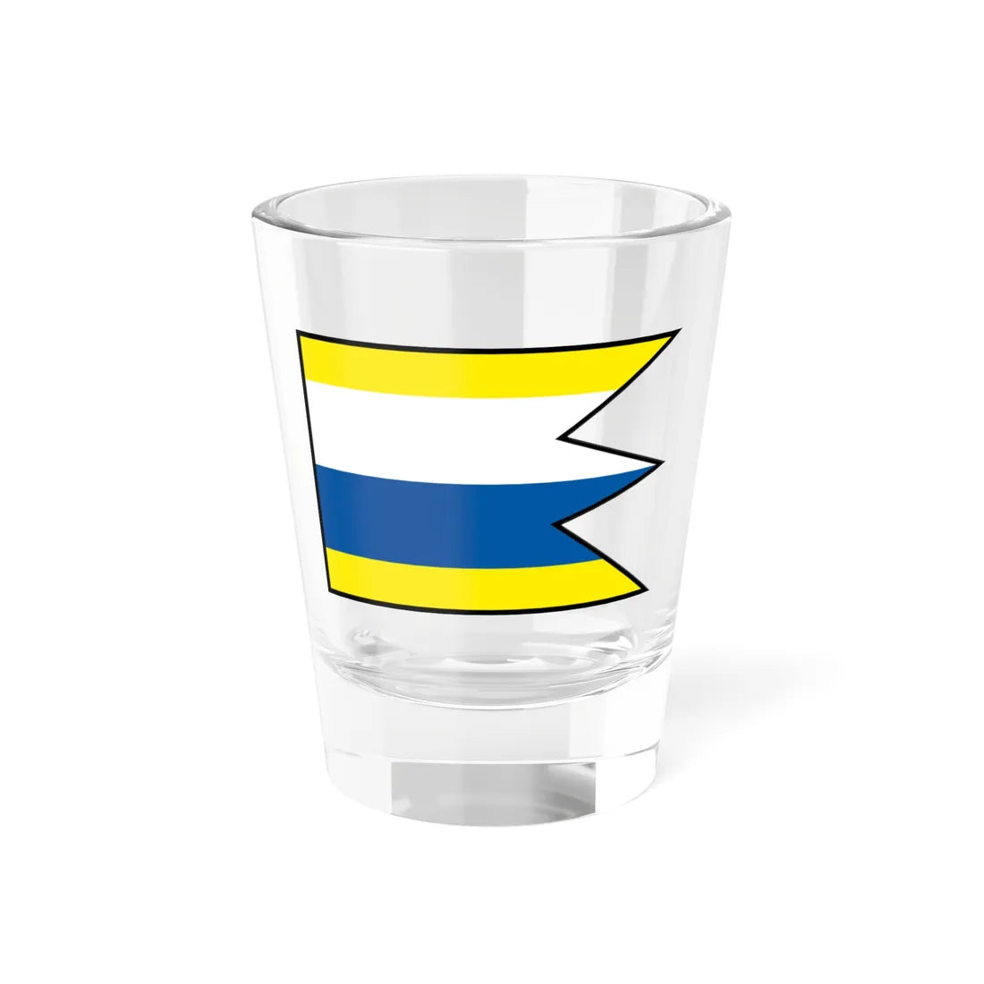 Jablonka Myjava Flag (Slovakia) Shot Glass 1.5oz 1.5oz - Go Mug Yourself