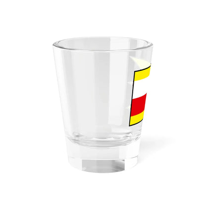 Jablonov Levoca Flag (Slovakia) Shot Glass 1.5oz - Go Mug Yourself