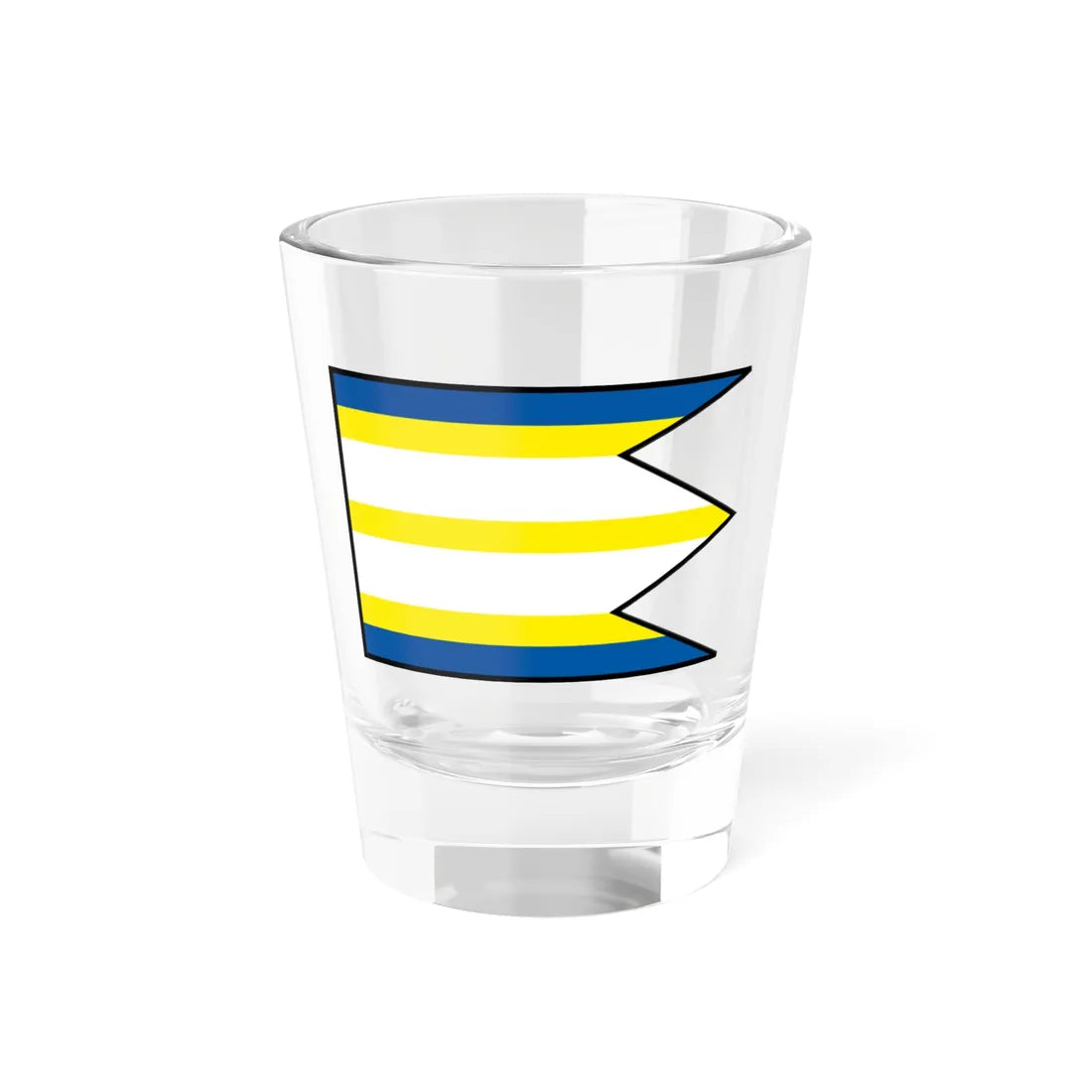 Jablonovce Levice Flag (Slovakia) Shot Glass 1.5oz 1.5oz - Go Mug Yourself