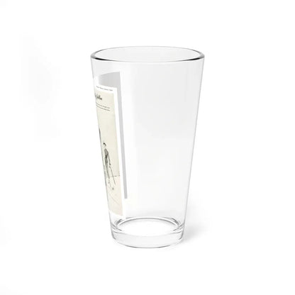 Jablow Original ad, Harpers Bazaar, January 1950 - Pint Glass 16oz - Go Mug Yourself