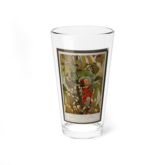 Jack and the Bean Stalk. [Duffield, 1911] - Pint Glass 16oz 16oz - Go Mug Yourself