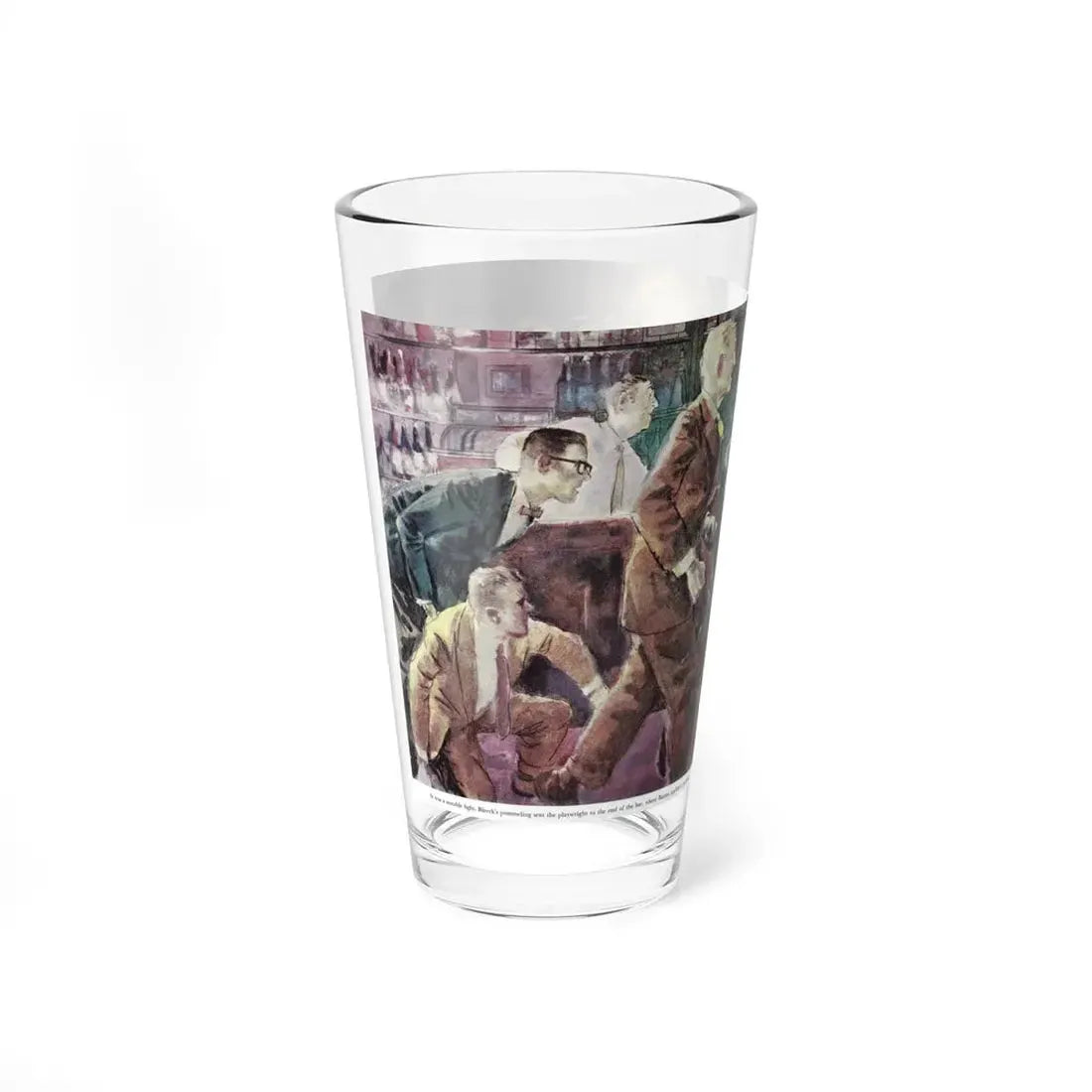Jack Bleeck and The Formerly Club,True Magazine, January 1953 - Pint Glass 16oz - Go Mug Yourself