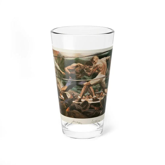 Jack Dempsey and Gene Tunney - Pint Glass 16oz 16oz - Go Mug Yourself