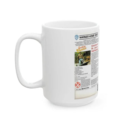 JACK KELLY SNAKEEATER (VHS COVER) - White Coffee Mug - Go Mug Yourself