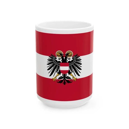 Jack of Austria 1936-1938 (Austria) White Coffee Mug 15oz - Go Mug Yourself