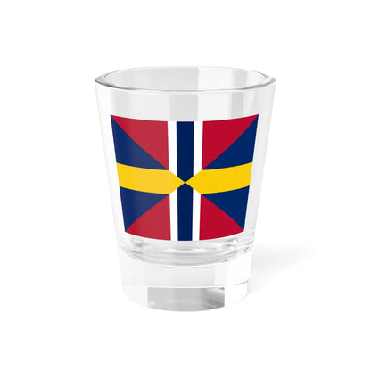 Jack of Sweden and Norway 1844-1905 (Estonia) Shot Glass 1.5oz 1.5oz - Go Mug Yourself