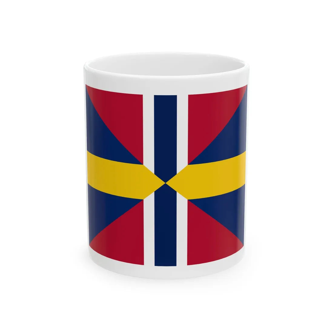 Jack of Sweden and Norway 1844-1905 (Estonia) White Coffee Mug 11oz - Go Mug Yourself