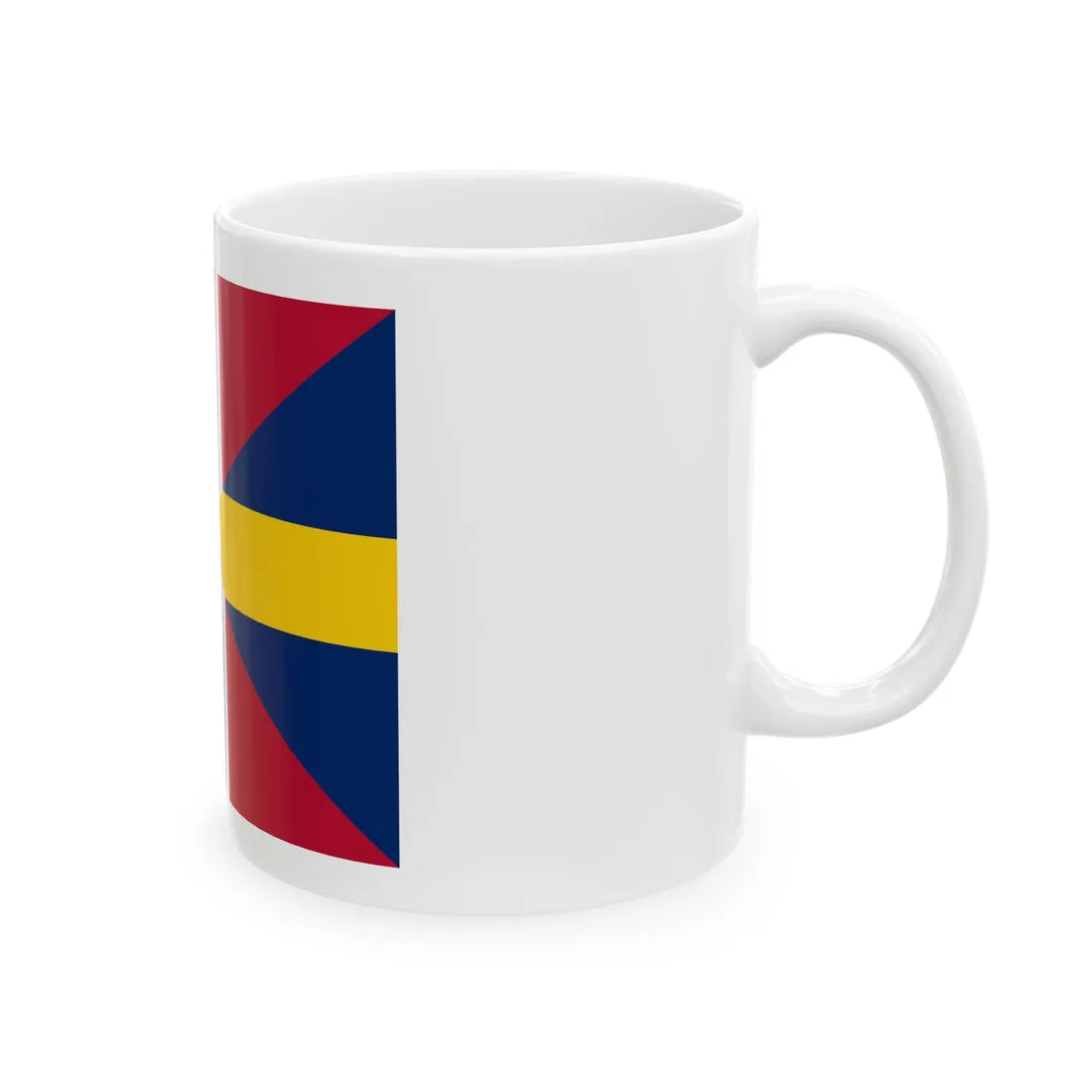 Jack of Sweden and Norway 1844-1905 (Estonia) White Coffee Mug - Go Mug Yourself