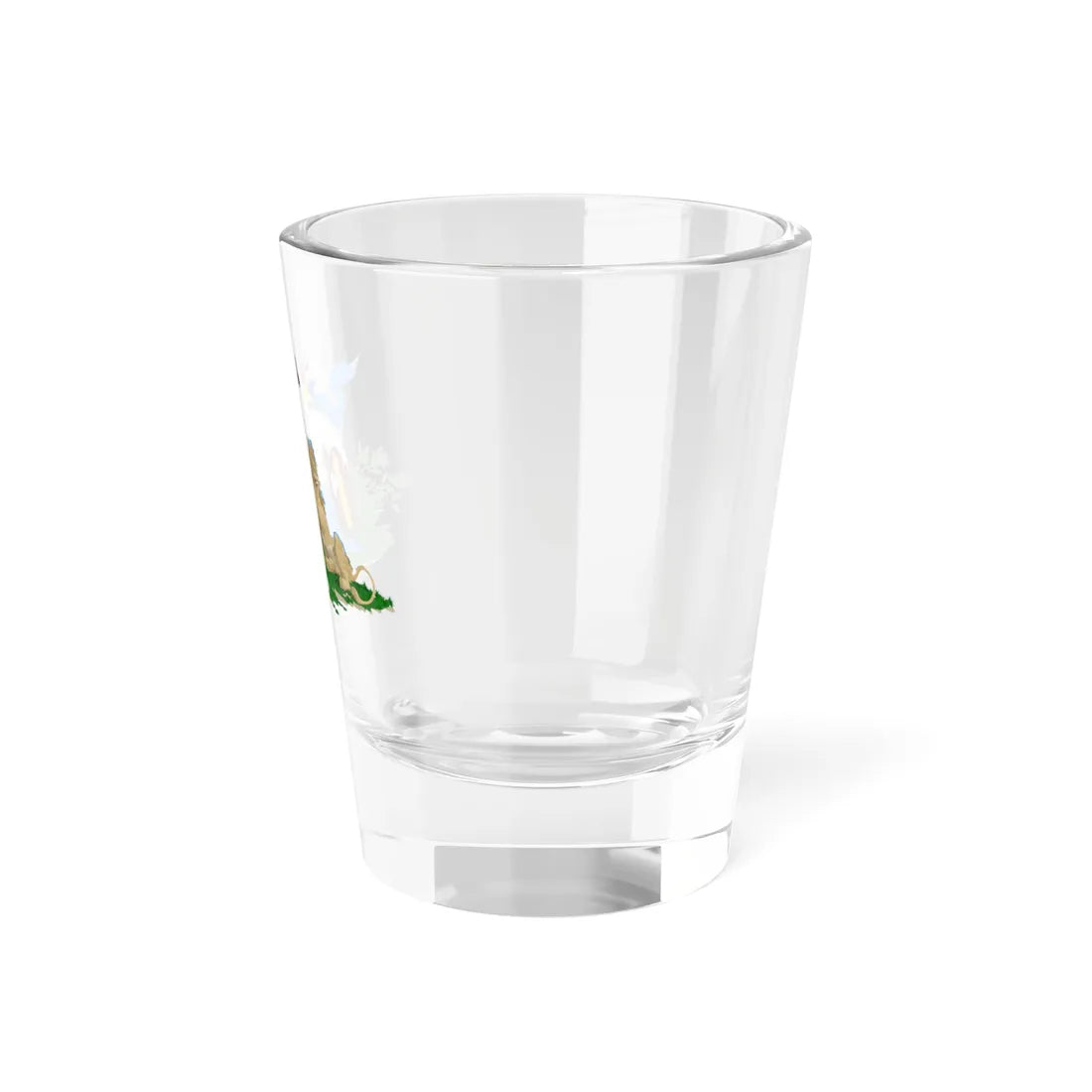 Jack on the navy flag of the Batavian Republic (Netherlands) Shot Glass 1.5oz - Go Mug Yourself
