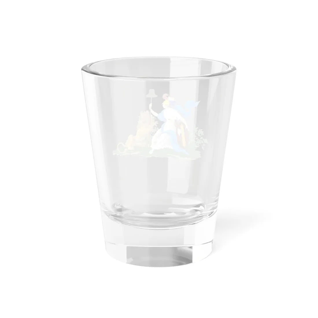 Jack on the navy flag of the Batavian Republic (Netherlands) Shot Glass 1.5oz - Go Mug Yourself
