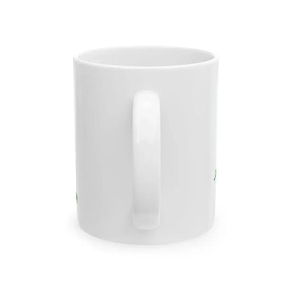 Jack on the navy flag of the Batavian Republic (Netherlands) White Coffee Mug - Go Mug Yourself