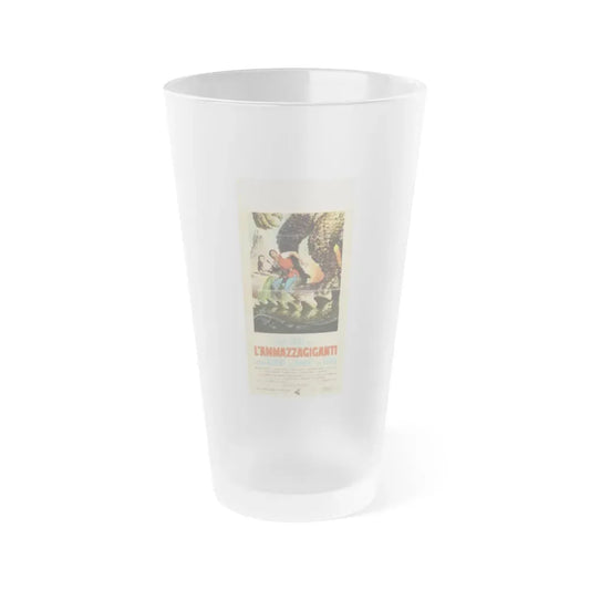 JACK THE GIANT KILLER (ITALIAN) 1962 Movie Poster - Frosted Pint Glass 16oz 16oz Frosted - Go Mug Yourself