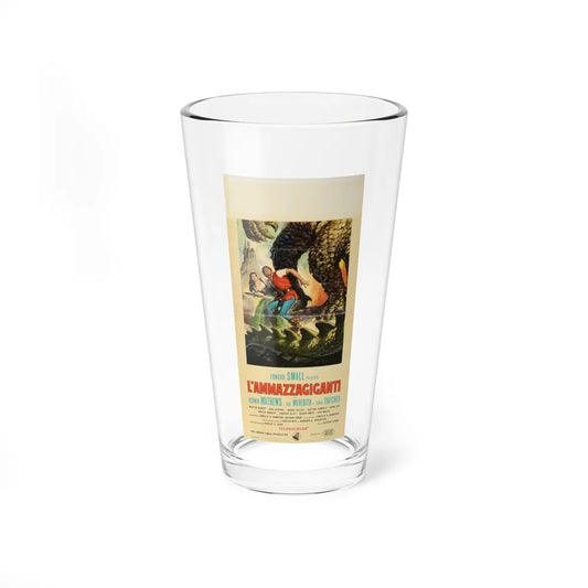 JACK THE GIANT KILLER (ITALIAN) 1962 Movie Poster - Pint Glass 16oz-16oz-Go Mug Yourself