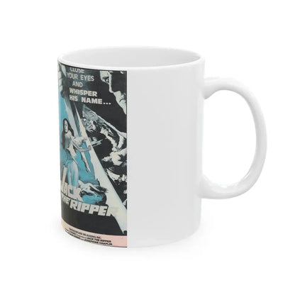 JACK THE RIPPER (VHS COVER) - White Coffee Mug - Go Mug Yourself