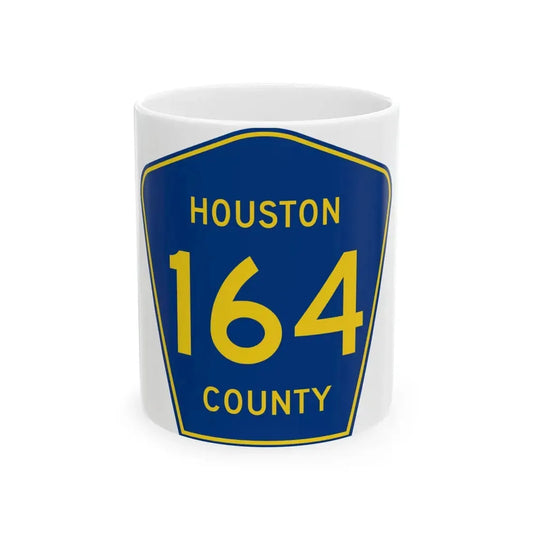 Jackson County 164 (Florida) (Road Sign) White Coffee Mug 11oz - Go Mug Yourself