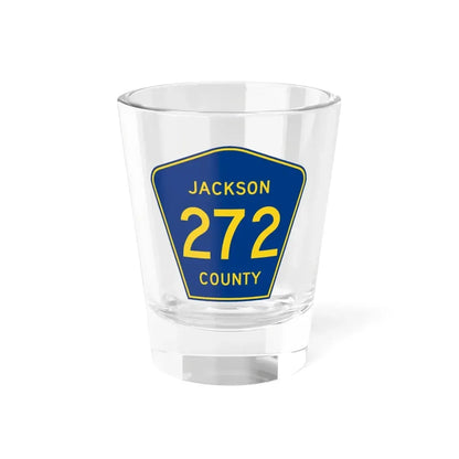 Jackson County Route 272 AL (Alabama) (Road Sign) Shot Glass 1.5oz 1.5oz - Go Mug Yourself