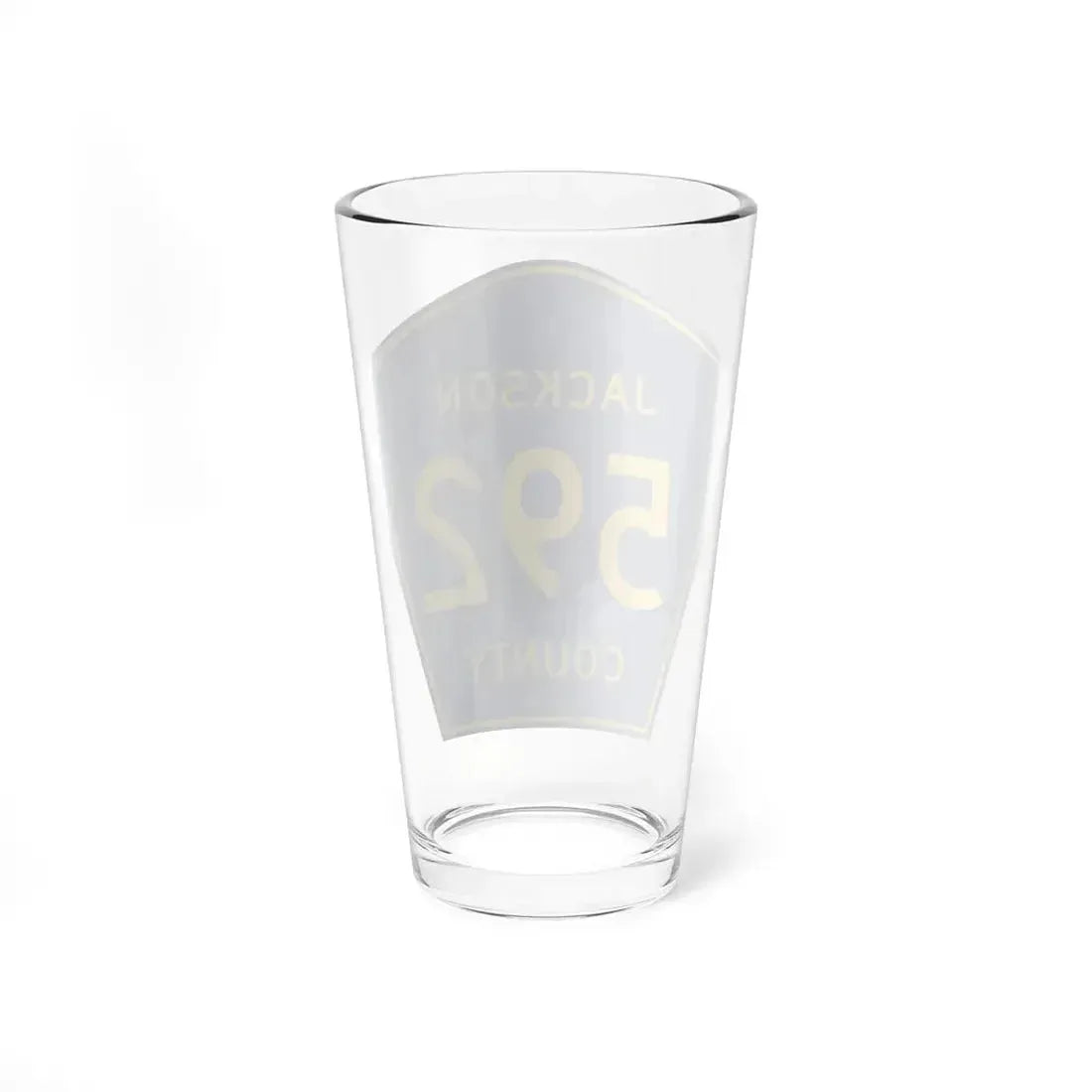 Jackson County Route 592 AL (Alabama) (Road Sign) Pint Glass 16oz - Go Mug Yourself