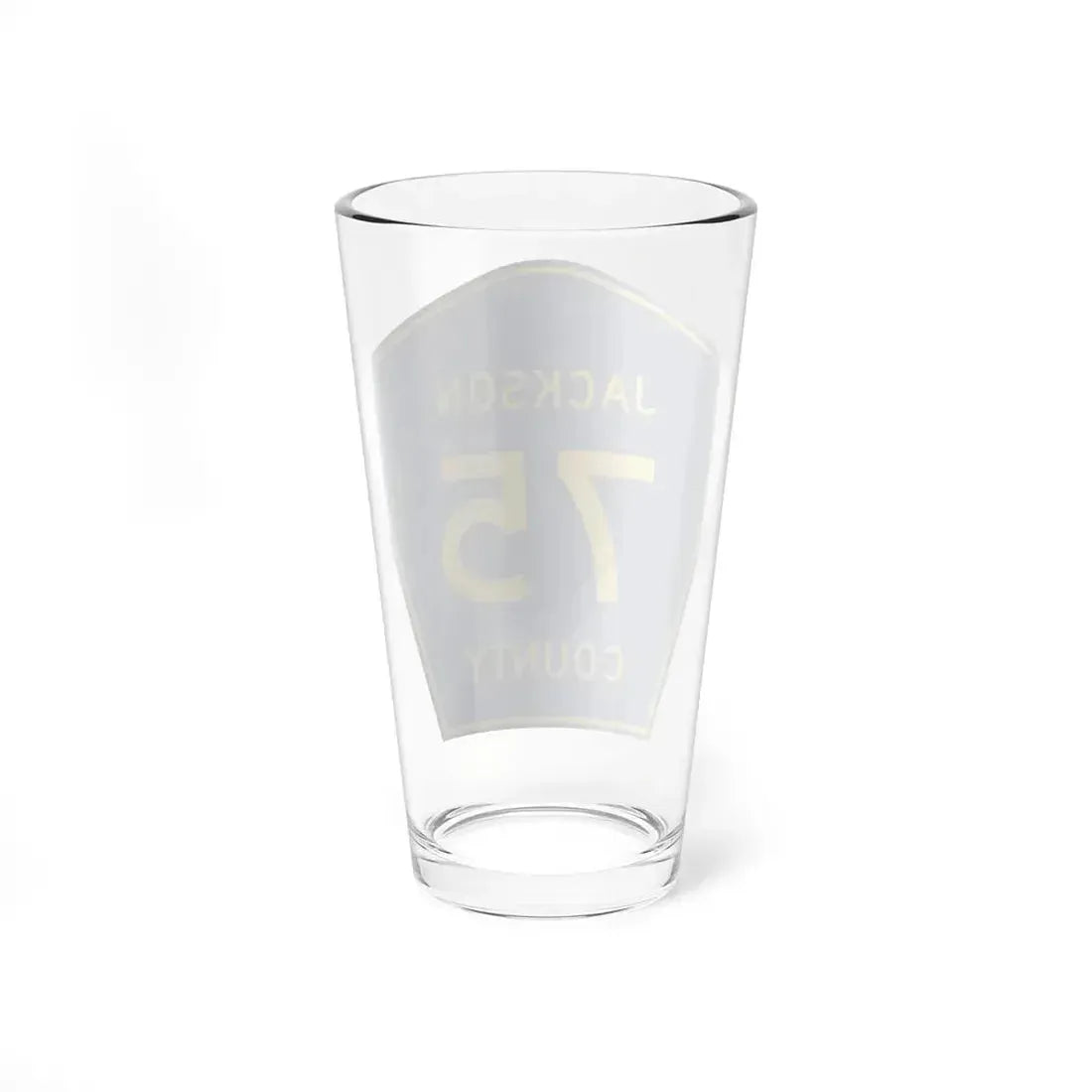 Jackson County Route 75 AL (Alabama) (Road Sign) Pint Glass 16oz - Go Mug Yourself