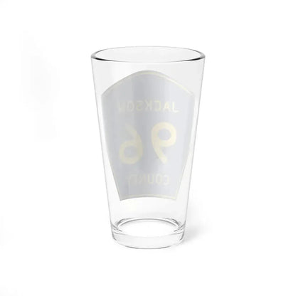 Jackson County Route 96 AL (Alabama) (Road Sign) Pint Glass 16oz - Go Mug Yourself