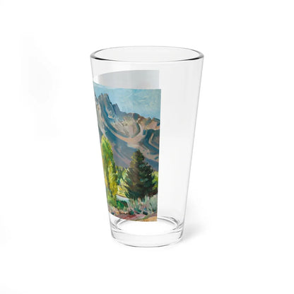 Jackson Hole, Wyoming, 1962 - Pint Glass 16oz-Go Mug Yourself