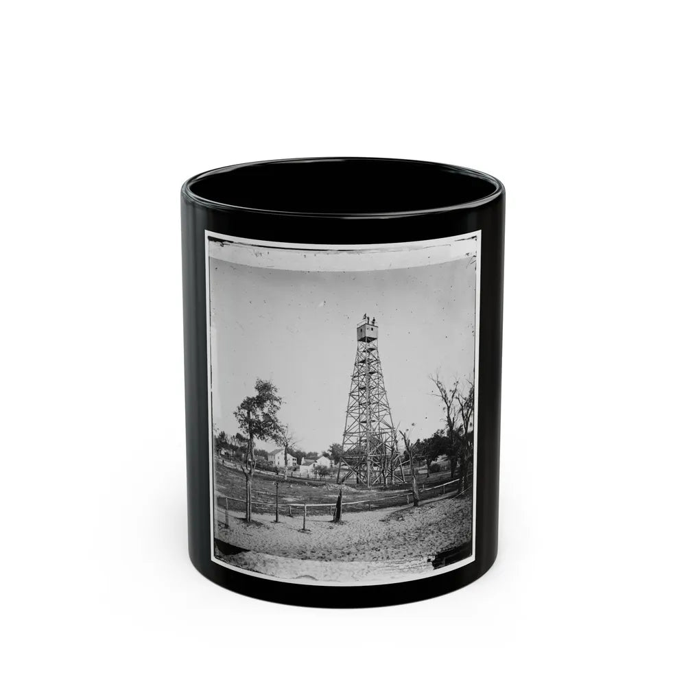 Jacksonville, Fla. Signal Tower (U.S. Civil War) Black Coffee Mug-11oz-Go Mug Yourself