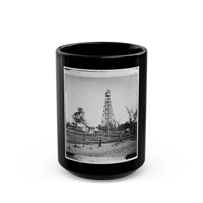 Jacksonville, Fla. Signal Tower (U.S. Civil War) Black Coffee Mug-15oz-Go Mug Yourself