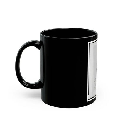 Jacob M. Rife, Captain, 7th West Virginia Cavalry, Head-And-Shoulders Portrait, Wearing Uniform, Facing Left (U.S. Civil War) Black Coffee Mug - Go Mug Yourself