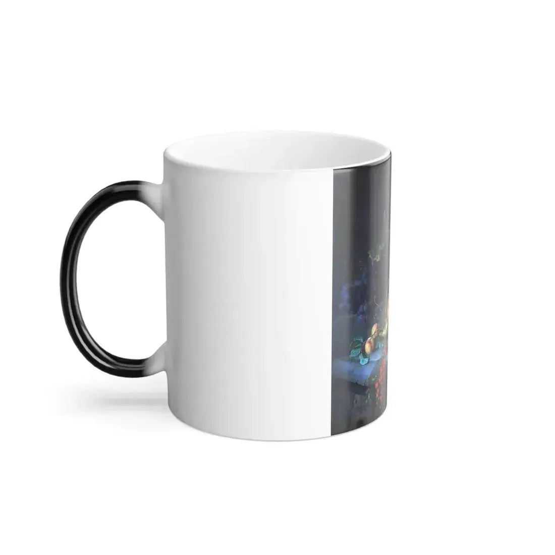 Jacob van Walscapelle (1644-1727) Stilleven met vruchten - oil on canvas - Color Changing Mug 11oz - Go Mug Yourself