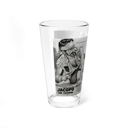 Jacopo The Faithful, Adventure magazine, December 1963 - Pint Glass 16oz-Go Mug Yourself