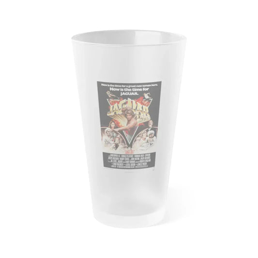 JAGUAR LIVES 1979 Movie Poster - Frosted Pint Glass 16oz 16oz Frosted - Go Mug Yourself