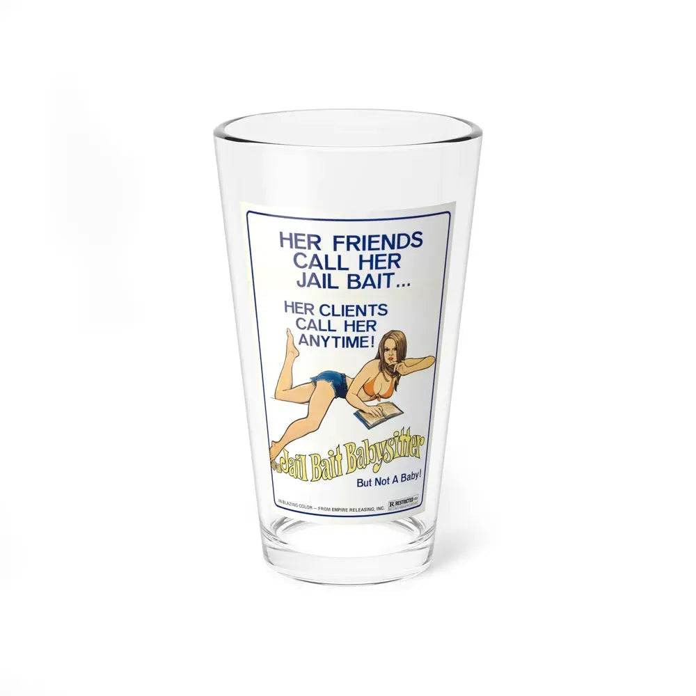 JAILBAIT BABYSITTER 1977 Movie Poster - Pint Glass 16oz 16oz - Go Mug Yourself
