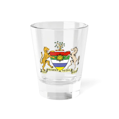 Jaipur State CoA - colourised (India) (Coat of Arms) Shot Glass 1.5oz 1.5oz - Go Mug Yourself