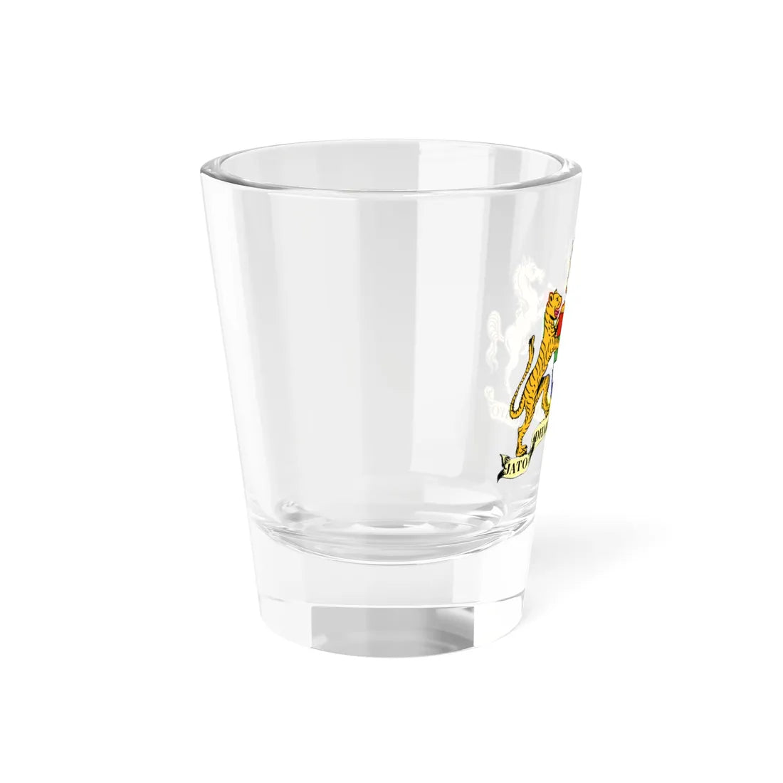 Jaipur State CoA - colourised (India) (Coat of Arms) Shot Glass 1.5oz - Go Mug Yourself
