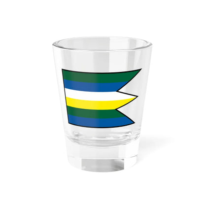 Jakusovce Stropkov Flag (Slovakia) Shot Glass 1.5oz 1.5oz - Go Mug Yourself