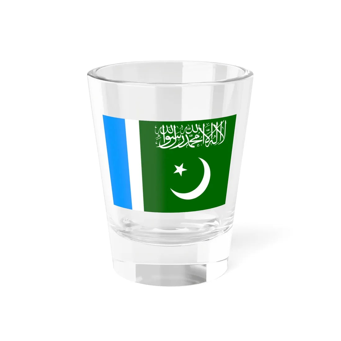 Jamaat-e-Islami Pakistan Flag (Pakistan) Shot Glass 1.5oz 1.5oz - Go Mug Yourself