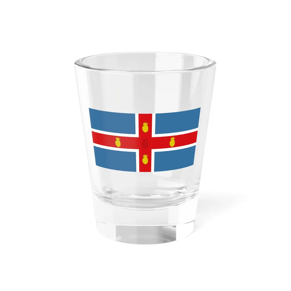 Jamaica Flag Proposal 6 1962 (Jamaica) Shot Glass 1.5oz 1.5oz - Go Mug Yourself