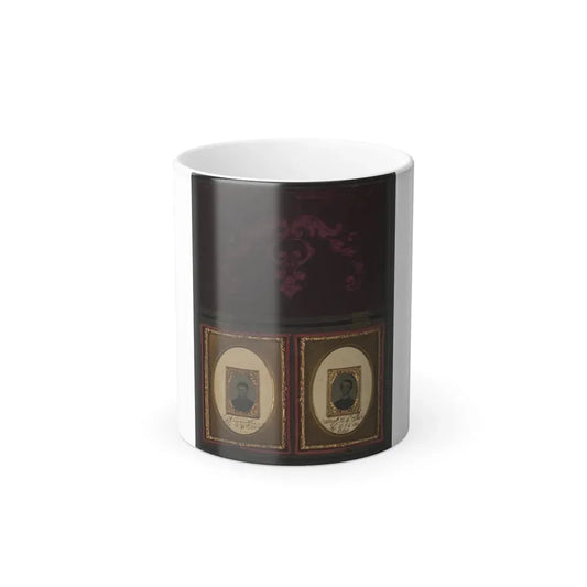 James A. Caruthers of Company G and Sergeant Samuel Craig Starr of Company D, 95Th Ohio Infantry Regiment (U.S. Civil War) Color Changing Coffee Mug 11oz Default Title 11oz - Go Mug Yourself